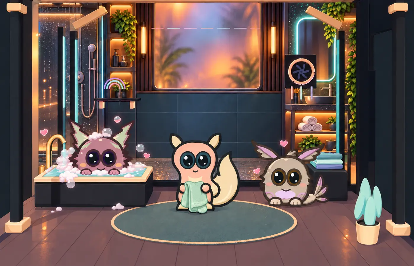Afterglow Arcade · النظافة